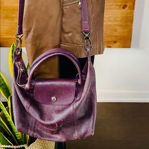 Longchamp Crossbody Leather bag